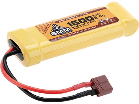 6mmProShop High Output NiMh Small Type Battery (Model: 8.4v 1600mAh Brick / Deans)