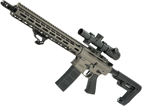 EMG Falkor AR-15 RECCE 2.0 eSilverEdge Training Weapon M4 Airsoft AEG Rifle (Color: Falkor Grey / 350 FPS)