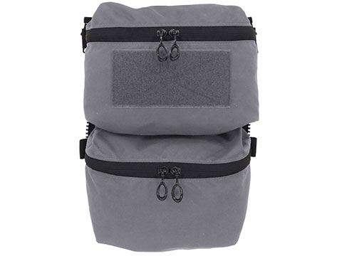 Ferro Concepts ADAPT Double Pouch Back Panel (Color: Wolf Grey)