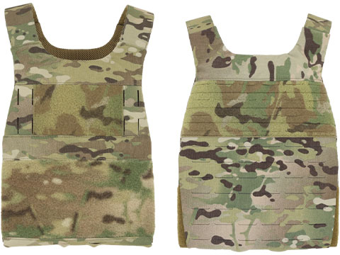 Ferro Concepts THE SLICKSTER MOLLE BASE Plate Carrier w/ No Cummerbund (Color: Multicam / Medium)