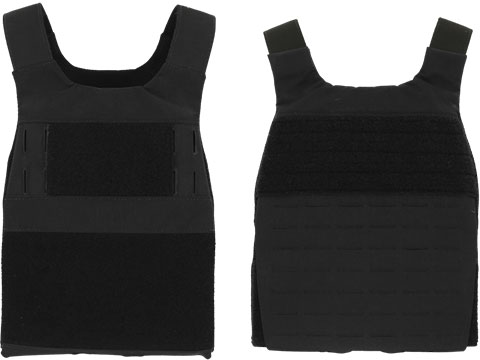 Ferro Concepts THE SLICKSTER MOLLE BASE Plate Carrier w/ No Cummerbund (Color: Black / Large)