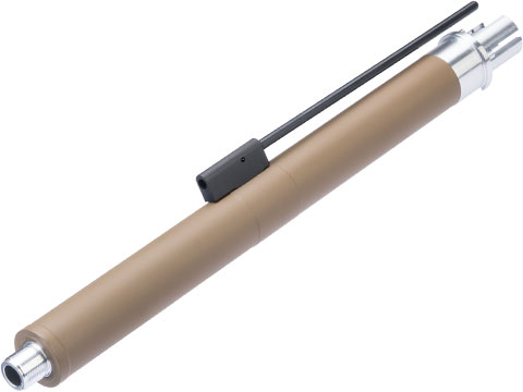 EMG / Falkor Defense Double-Jacketed CNC Aluminum Airsoft AEG Outer Barrel (Model: 10.5 / FDE)