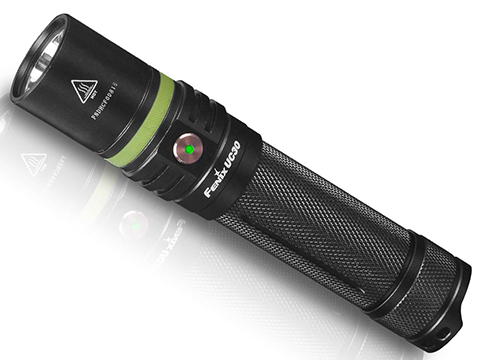 Fenix UC30 LED Rechargeable Tactical Flashlight - Black