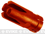 Steel Orange Painted Flash Hider for G36 G36C G3 XM8 Series Airsoft AEG (14mm-)