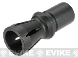 Matrix MK1 M249 SAW Type Airsoft AEG Flashhider - 14mm Negative