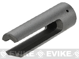 Matrix Aluminum Duckbill Flash Hider for M60 / MK43 Airsoft AEG's - 14mm Negative