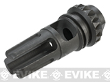 WE CNC Steel MSK Style Flash Hider / Muzzle Brake - 14mm Negative