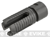 WE CNC Steel 4 Prong Style Flash Hider - 14mm Negative