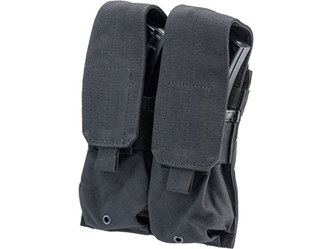 Matrix Modular MOLLE Ready Tactical Double Magazine Pouch (Color: Black)