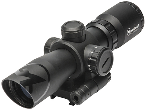 Firefield Barrage Series Illuminated Rifle Scope w/ Laser 