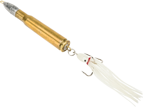 The Fishing Armory Deep Sea Jig (Model: 12oz .50 Cal Cod Round Glow)