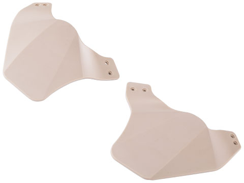 FMA Side Ear Covers for ARC-Style Helmet Rails (Color: Tan)