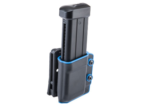 FMA Competition Style Polymer Pistol Double Stack Mag Pouch (Color: Blue)