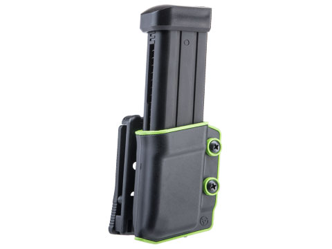 FMA Competition Style Polymer Pistol Double Stack Mag Pouch (Color: Fluorescent Green)