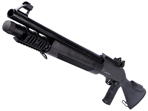 Cybergun FN Herstal Licensed SLP Tactical CO2 Powered 1/3 Shot Semi-Auto Airsoft Shotgun 