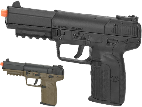 FN Herstal FN-57 Airsoft CO2 Gas Blowback Pistol (Color: Black)