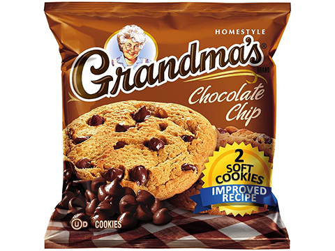 Frito-Lay Grandma's Cookies Big Two Pack Soft Cookies 