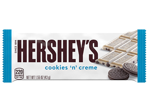Hershey Cookies 'n' Creme Full Sized Candy Bar