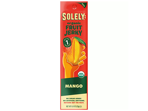 Solely Organic Fruit Jerky 