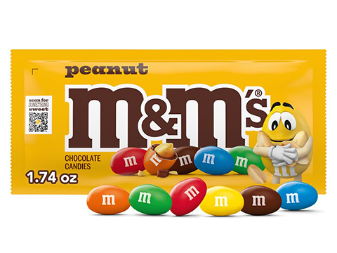 Mars Milk Chocolate Peanut M&M Candy
