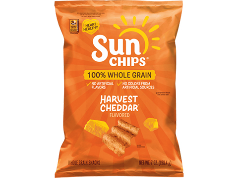 Frito-Lay SunChips Multi-Grain Harvest Cheddar Snack
