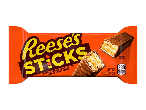 Hershey Reese's Stick Chocolate Peanut Butter Candy Bar