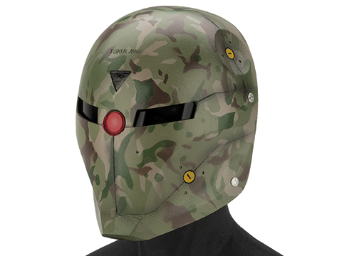 Evike.com R-Custom Fiberglass Fox Full Face Mask with Smoked Lenses(Color: Camo / Smoked Lens)