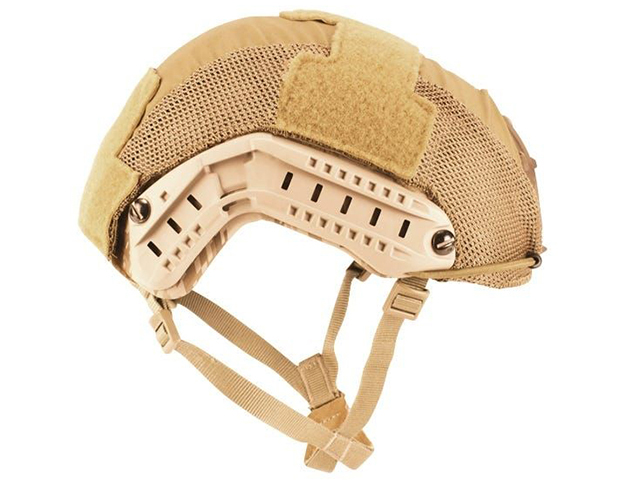 FirstSpear Hybrid Helmet Cover for Ops Core FAST Helmets (Color: Coyote / Medium/Large)