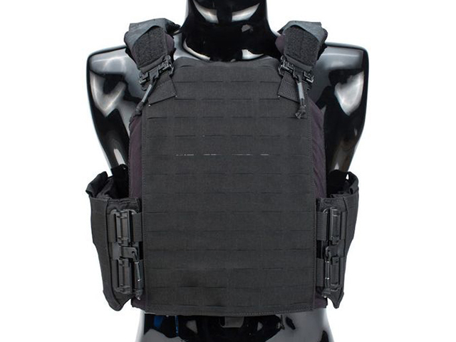 FirstSpear Strandhogg SAPI Cut Plate Carrier (Color: Black / Large)