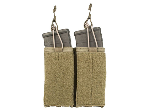 FirstSpear Ragnar Stretch Double M4 Magazine Pouch for FirstSpear Cummerbunds (Color: Ranger Green)