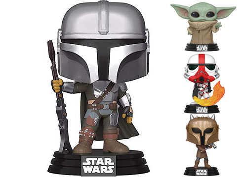 Funko POP! Star Wars: The Mandalorian (Figure: The Mandalorian w/ The Child)