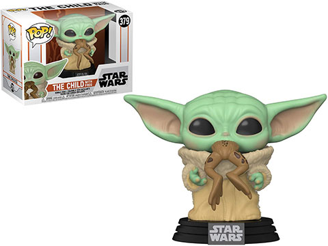 Funko POP! Star Wars: The Mandalorian (Figure: The Child w/ Frog)