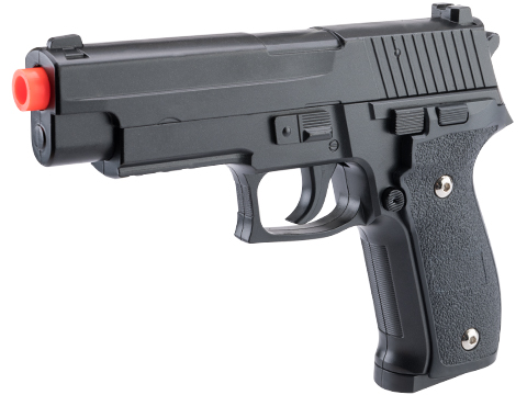 Galaxy 226 Heavy Spring Powered Airsoft Pistol (Color: Black)