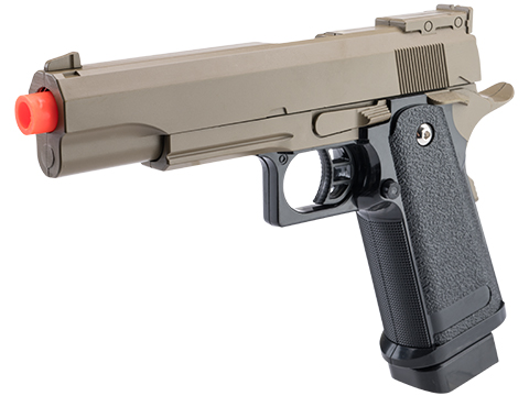 Galaxy Heavy Weight 4.3 Hi-Capa Spring Powered Airsoft Pistol (Color: Dark Earth)