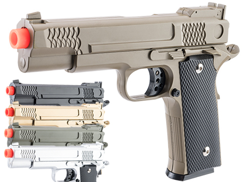 Galaxy Heavy Weight Dragon Scale 1911 Spring Powered Airsoft Pistol 
