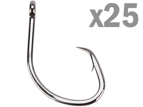 Gamakatsu Nautilus Circle Fishing Hook (Size: 5/0 / 25 Pack)