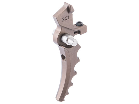 GATE Nova CNC Machined Aluminum Adjustable Trigger (Color: Matte Dark Earth / 2C1)