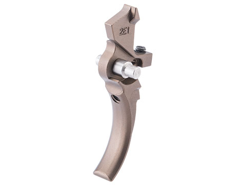 GATE Nova CNC Machined Aluminum Adjustable Trigger (Color: Matte Dark Earth / 2E1)