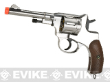 Gun Heaven  Nagant M1895 Airsoft CO2 Revolver (Color: Silver)