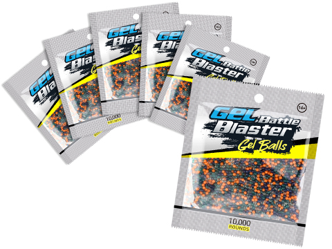 Gel Battle Blaster Water Gel Bullets for Gel Ball Blasters (Color: Mixed / 10,000)