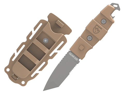 Gear Aid Kotu Tanto Survival Knife (Color: Coyote)