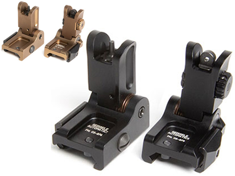 Geissele Automatics Folding BUIS Iron Sights Set 