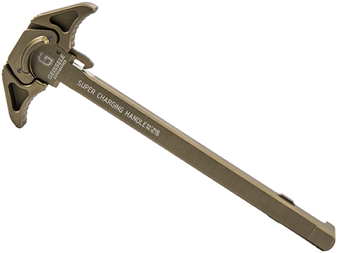 Geissele Automatics Ambidextrous Super Charging Handle for 5.56 AR15 Rifles (Color: Desert Dirt Color)