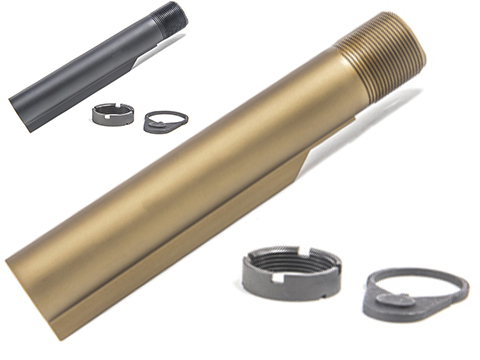 Geissele Automatics Premium 7075-T6 Aluminum Mil-Spec Buffer Tube for M4 / AR15 Rifles 