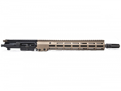 Geissele USASOC URG-I Upper Receiver Group Improved Near-Clone Upper Receiver Group (Model: 14.5 Pinned & Welded / Complete / Desert Dirt Color)