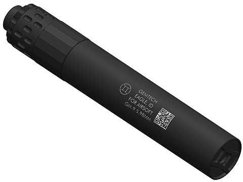 EMG Gemtech GM-9 Airsoft QD Mock Suppressor (Model: Suppressor + Tracer)