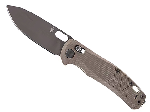 Gerber Scout Clip Folding Pocket Knife (Color: Tan)