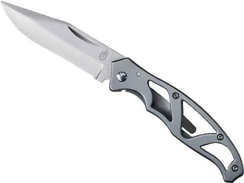 Gerber Paraframe Mini Stainless Steel Folding Knife with Fine Edge Blade