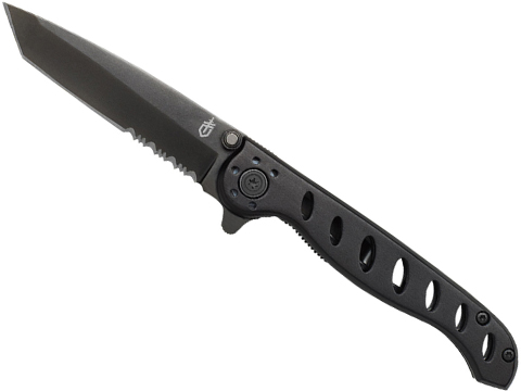 Gerber EVO Mid Folding Knife with Semi-Serrated Tanto Blade