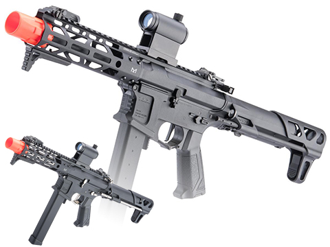 G&G CM16 ARP9 2.0 CQB Carbine Airsoft AEG Rifle (Color: Black w/ Stainless)